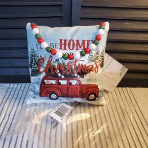 Holiday accent pillow